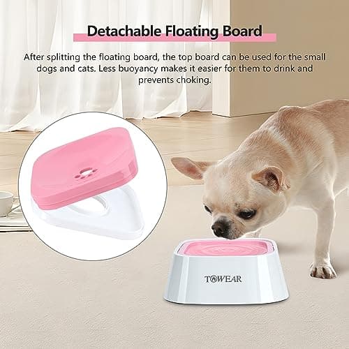 No Spill Travel Dog Water Bowl with 1.5L For Dog Cat Puppy Kitten — view 6