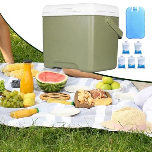 Ice Chest 13.8L Leakproof Insulated with Handle Food Containers — view 4