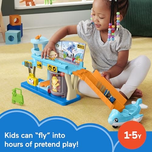 Fisher-Price Little People Everyday Adventures Airport Playset — view 2