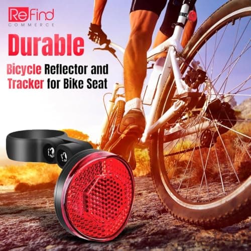 ReFind Airtag Bike Reflector, Compatible with Google Find Hub and Find My — view 2