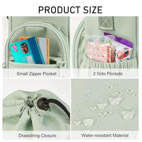 WSXQAZ Water Bottle Holder, Water Bottle Carrier Bag, Water Bottle Bag — view 3