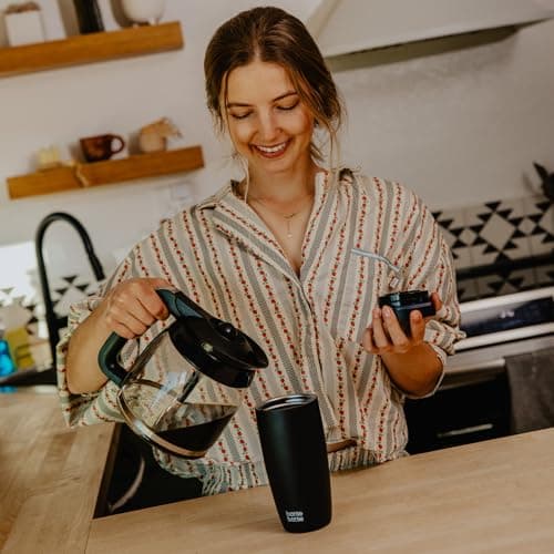 BOTTLE BOTTLE Travel Mug (Black, 500, Milliliters) — view 2