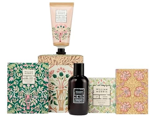 William Morris At Home Body Cream 50ml, Bubble Bath and Salts x2 100ml — view 2