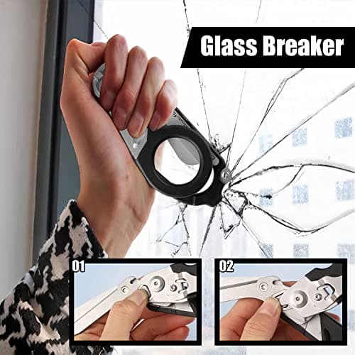 6-in-1 Emergency Response Shears Multi Tool with Holster, 8.1 Inch — view 5