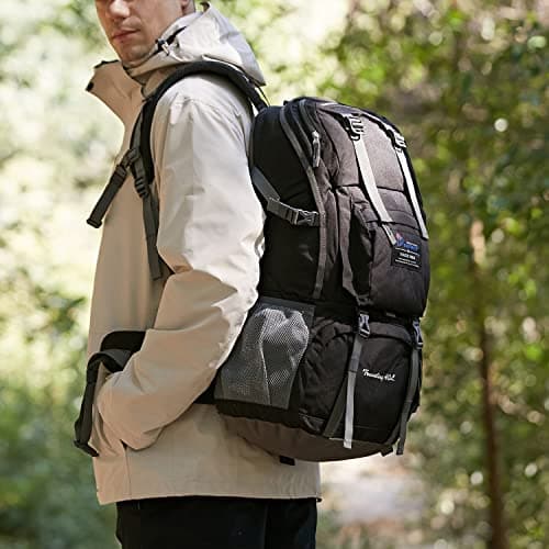 MOUNTAINTOP 40L Hiking Backpack Water Resistant Rucksack Unisex — view 2