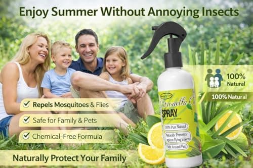 Natural Citronella Spray- 500ml – Plant-Based Insect Repellent & Outdoor Freshener – Long-Lasting Protection for Home, Garden, Camping & Pets – Eco-Friendly, Non-Toxic Formula (500ml) — view 6