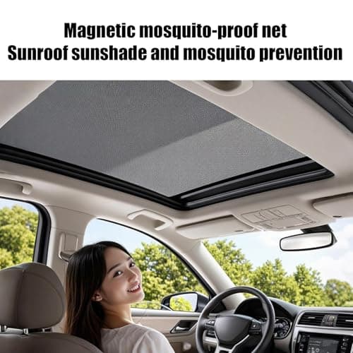 Top Sun Shade | Magnetic Breathable Car Cover | Sun Protection Summer Hot Parking Travel Commuting Hiking Road Daily — view 2
