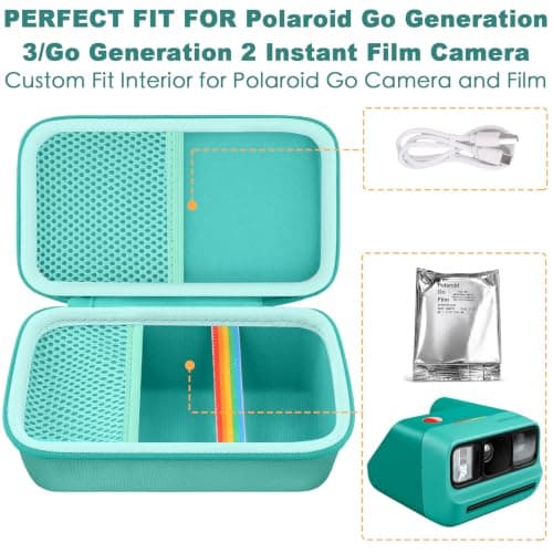Khanka Hard Case for Polaroid Go Gen 3/Go Gen 2/Go Mini Instant Film Camera — view 6