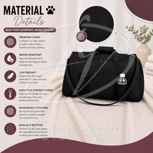 MIG Sports Holdall Bag for Men & Women, Large Duffle Travel Bag with Carry Handles, Gym Sports Bag for Travel, Work, Leisure, Weekend Trips & Overnight Use — view 3