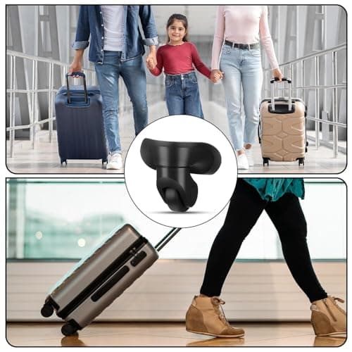 Suitcase Replacement Wheels,2 PCS PVC Luggage Wheels for Travel Case — view 6
