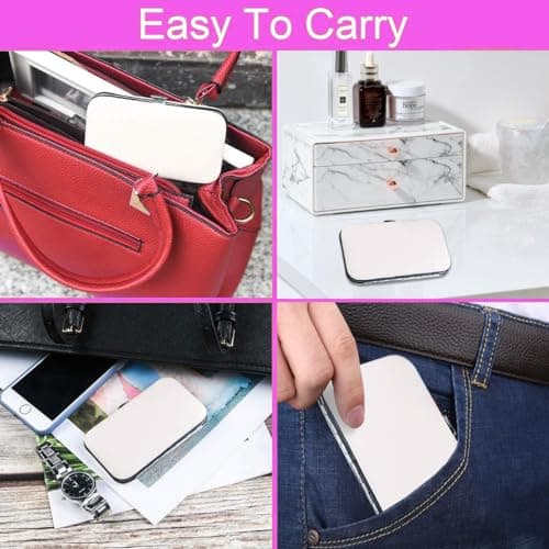 DOETYD 7 in 1 Manicure Set Professional Nail Clipper Nail Scissors Stainless Steel Nail Care Tool Eyebrow Grooming Kit Portable Travel Pedicure Kit with Luxurious Leather Case for Men & Women — view 3