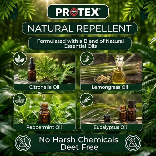 PR0TEX 18 Pack Mosquito Repellent Bracelet, Adjustable Leather Deet-Free Wrist Bands, Powerful Effective Protection, Insect Repellent Bracelets for Adults & Kids, Resealable Pack. — view 6