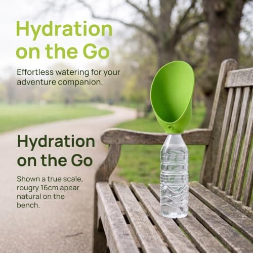 Dog Drinking Bottle Portable Silicone Drinking Cap For Bottles Dogs — view 4