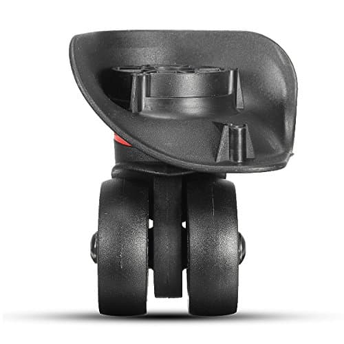 Tutoy 2Pcs Black Luggage Suitcase Universal Wheels Repair Replacement — view 5