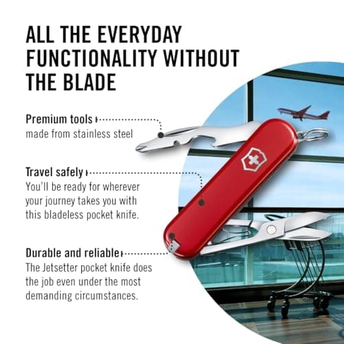 Victorinox Swiss Army Knife Jetsetter Pocket Knife Multitool 7 Functions — view 5