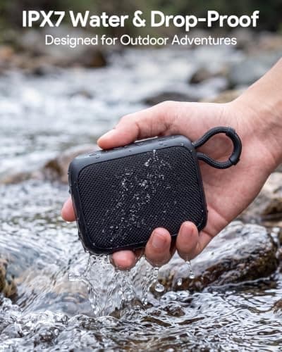 Brelley Bluetooth Speaker with Extra Bass, 20H Playtime, IPX7 Waterproof — view 3