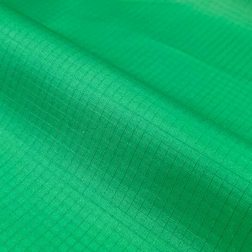 Ripstop Fabric - 60 Inch Wide - Lightweight Waterproof & Tear Resistant Nylon for Outdoor, Tent, Kite, Camping, Clothing, Bagmaking (Emerald, 1 Metre)
