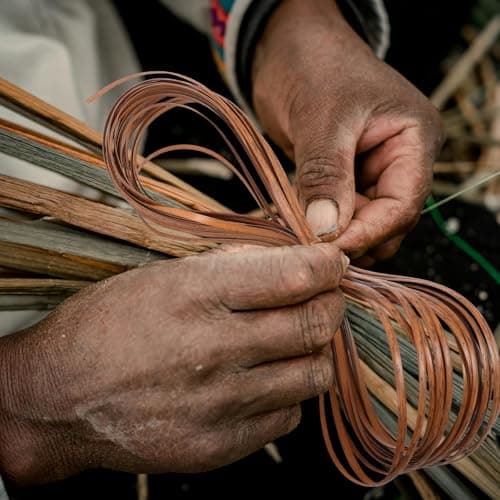 ADOCARN Chair Making Plastic Rattan Repair Kit for DIY Crafts Coffee PE — view 5