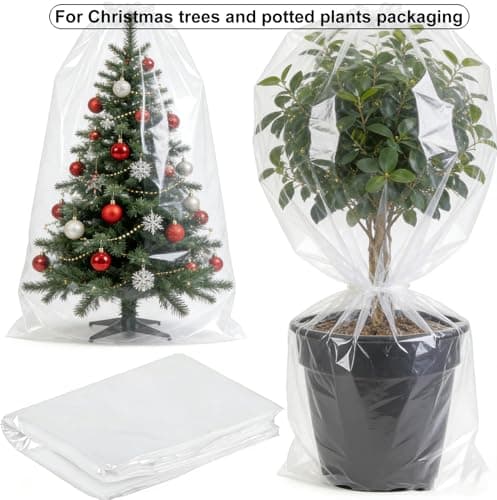 QISF Extra Large Clear Plastic Bags 24" x 35" (60 x 90 cm), 5 PCS Waterproof Jumbo Storage Bags,Suitcase Storage Bag for Loft,Luggage,Comforter,Chair,Toys,Bedding — view 6