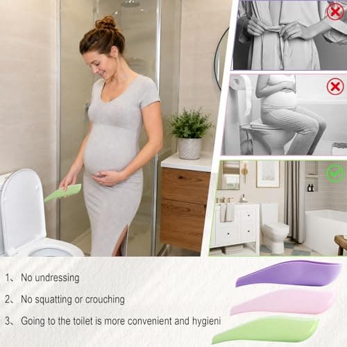 Quixotical Female Urination Device 3 Pack, Reusable PP Female Urinal Funnel, Portable Urinal for Women, Wild Camping Essentials, Festival Accessories, Car & Travel Essentials — view 4