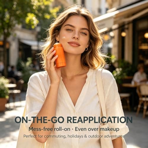 SPF 50 Sunscreen Stick for Face Body 30g - Invisible Waterproof Travel Size — view 6