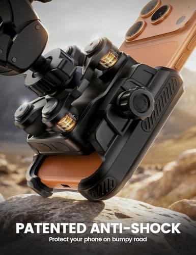 Lamicall Motorbike Phone Holder, [Camera Friendly] Bike Phone Holder Mount — view 2
