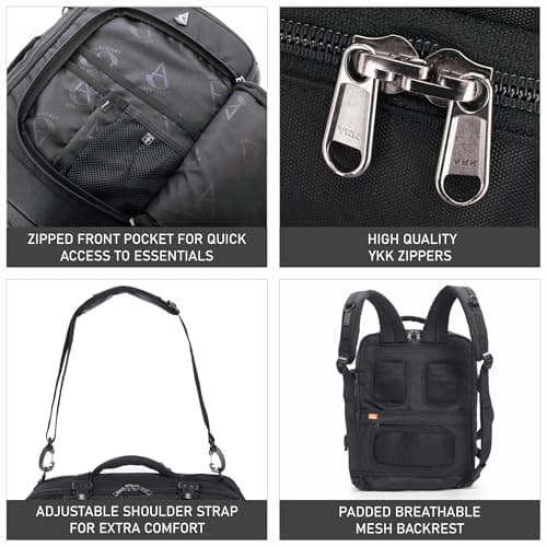 Aerolite 40x30x20cm Ryanair & Wizz Air Cabin Bag & Hand Luggage Backpack — view 3