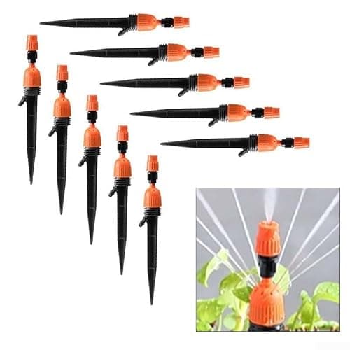 Adjustable Garden Sprinkler 10 Pack Outdoor Watering Kit Multi Angle — view 3