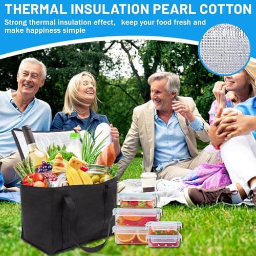 Cooler Box Refrigerator Insulated Bag, Non-Woven Takeaway Insulated Box — view 5
