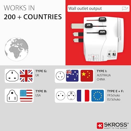 SKROSS PRO Light AC45PD - World Universal Travel Adapter — view 4