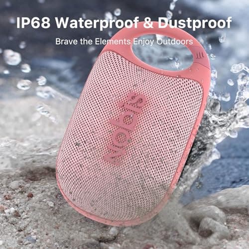 NOBIS Clip Portable Bluetooth Speaker, Up to 24H Playtime, IP68 Waterproof — view 4