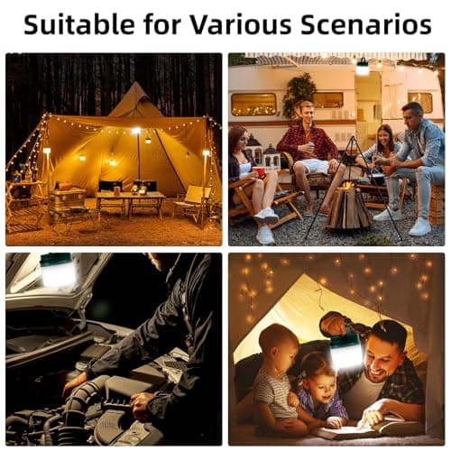 Annefly 10M Camping Fairy Lights 2 in 1 Solar & USB Rechargeable Lantern — view 6