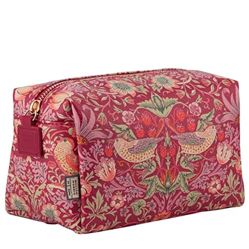 William Morris At Home Toiletry & Cosmetic Washbag, Zip Closure