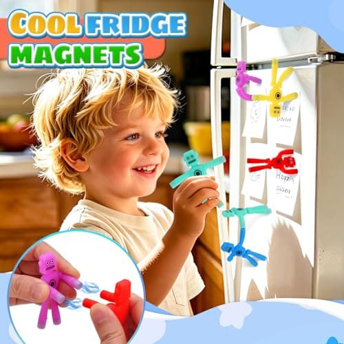 10Pcs Magnetic Travel Toys, Magnetic Robot Fidget Toys for Kids — view 4