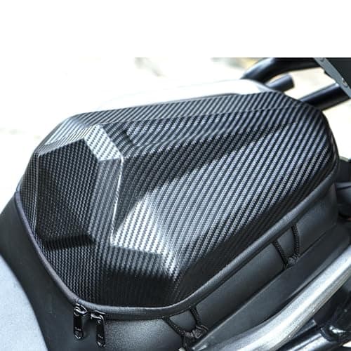 NIGHT CAT Motorcycle Tail Bag,Waterproof Saddle Bag Motorcycle Rear Seat Universal Storage — view 4