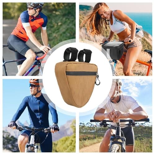 Top Tube Bike Bag Repair Kit Storage, Tool Pouch, Triangle Pouch, — view 5