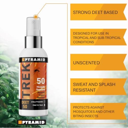 Pyramid Trek 50 Mosquito & Insect Repellent 50% DEET 6 Hrs Protection 60ml — view 2