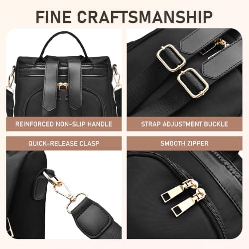 shepretty Backpacks Anti Theft Women Travel Rucksack Shoulder Bag,8888-d. — view 6