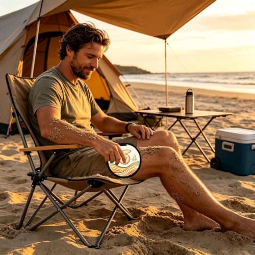 Sand Remover for Beach Portable Reusable Waterless Cleaning — view 3