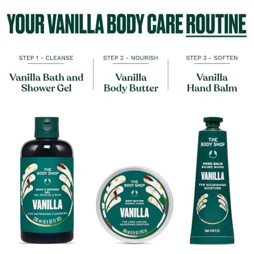 The Body Shop Vanilla Hand Balm, Hydrating Shea Hand Cream, 30ml — view 6