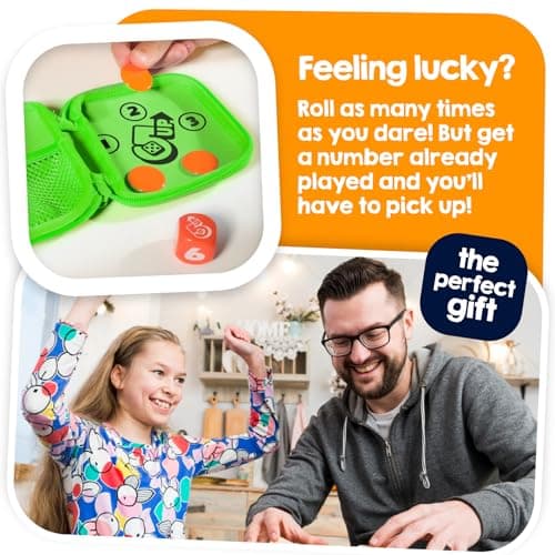 TOMY Games 5 Up - Addictive Travel Game - Fun Family Game for Kids and Adults - 2-4 Player - Push Your Luck Dice Games - For 5+ Year Olds - Family Trips and Birthday Gifts Idea — view 6