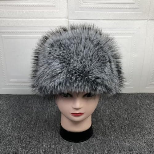 PureBowlic Hat Winter Warm Soft Windproof Wide Brim Plush Women — view 3