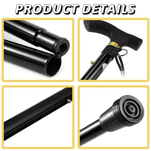 Walking Stick Adjustable Folding for Women and Men — view 4