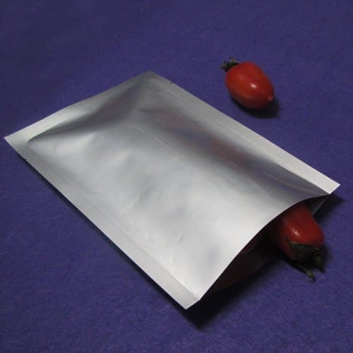 WACCOMT Pack 100pcs 3.94mil Thick Silver Pure Mylar Bags 2.76x3.94 inch — view 5