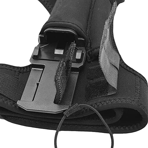Neoprene Leg Strap,Adjustable Scuba Diving Knife Wrap Sheath with 2 Pockets for Hiking Rafting Boating Fishing Snorkeling（Not Include Knife) — view 5