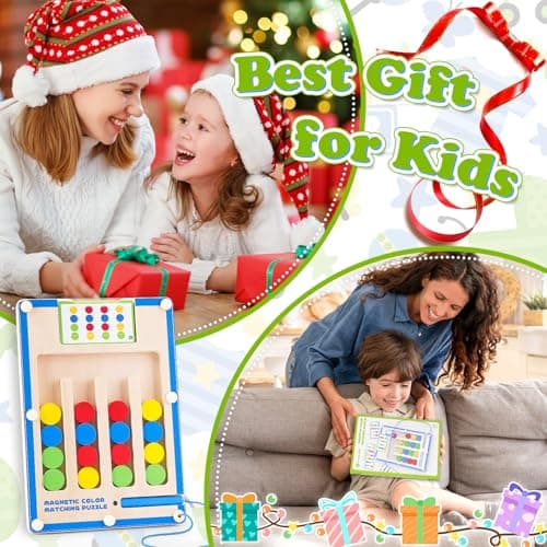 Montessori Toys for 3 4 5 6 Year Old Boys, Kids Magnetic Maze Puzzle Games — view 6
