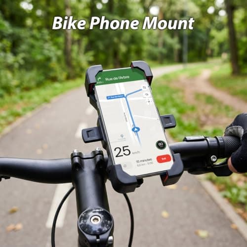 360° Motorbike Phone Holder | Bike Phone Mount Clamp | E Bike Accessories — view 4
