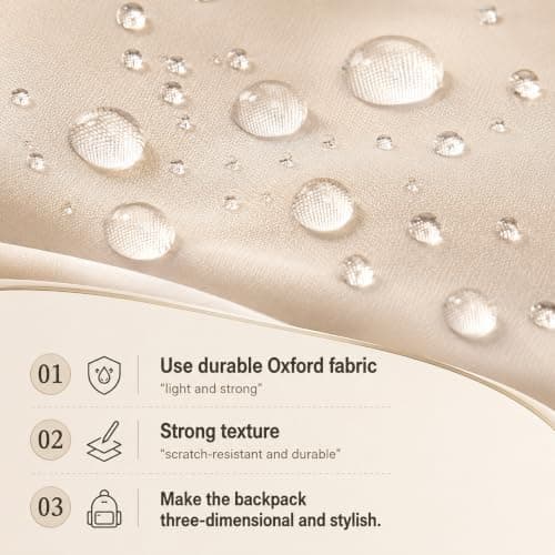 QhgPnt Khaki Chest Bag and Mini Backpack Anti Theft, Versatile Anti Theft Bags for Women, Travel Tote Bags, Width 21cm, Height 28cm, Crossbody Travel Sling for Daily Commuting — view 6