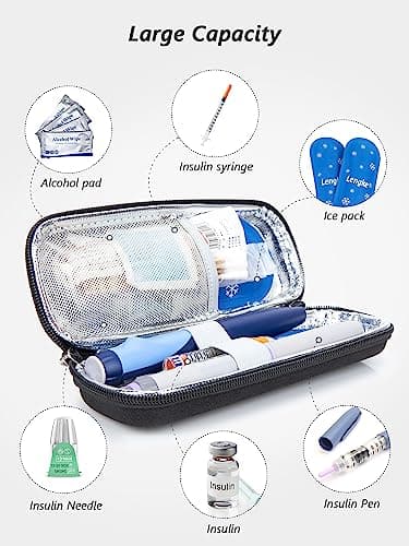 SUNMON Insulin Cooler Travel Case with 2 Ice Packs — view 5