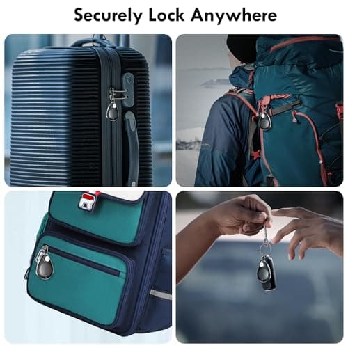 UtagPro GPS Tracker Hidden, Bluetooth Tracker Works with Apple Find My (iOS only), Waterproof, Lost Mode, No Monthly Fee, Mfi Certified, Suitable for Clothing, Shoes, Backpack, Luggage, Keys (Black) — view 6